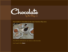 Tablet Screenshot of chocolatebythebay.com